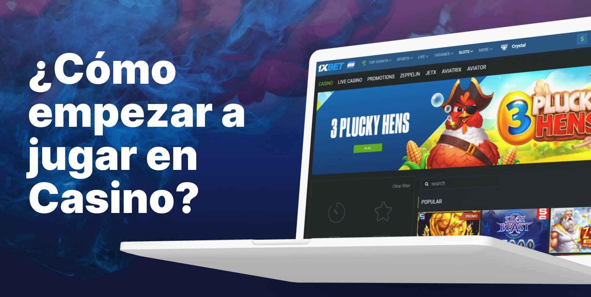 Juega a los mejores juegos de casino y tragamonedas en 1xBet Argentina