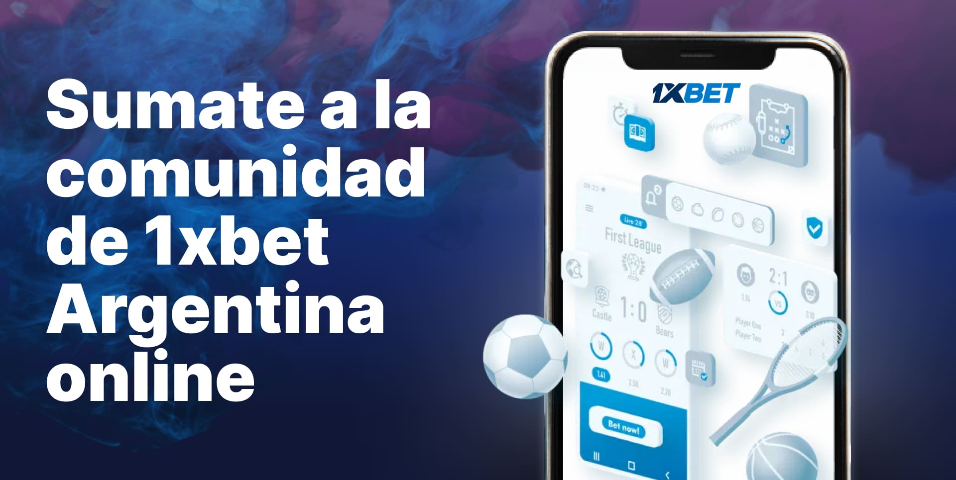 Chatea con personas afines en la comunidad 1xbet Argentina