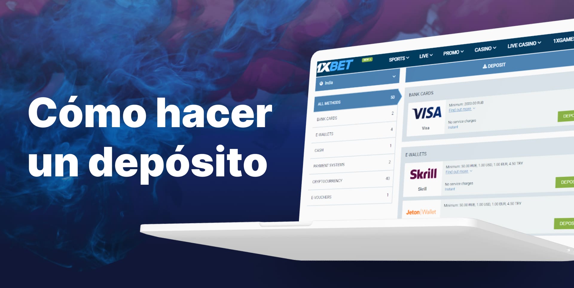 Instrucciones sobre cómo gestionar fondos en la plataforma 1xBet Argentina