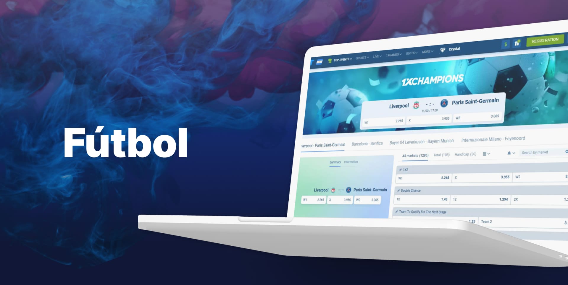 Experimenta la emoción de las apuestas de fútbol en 1xBet