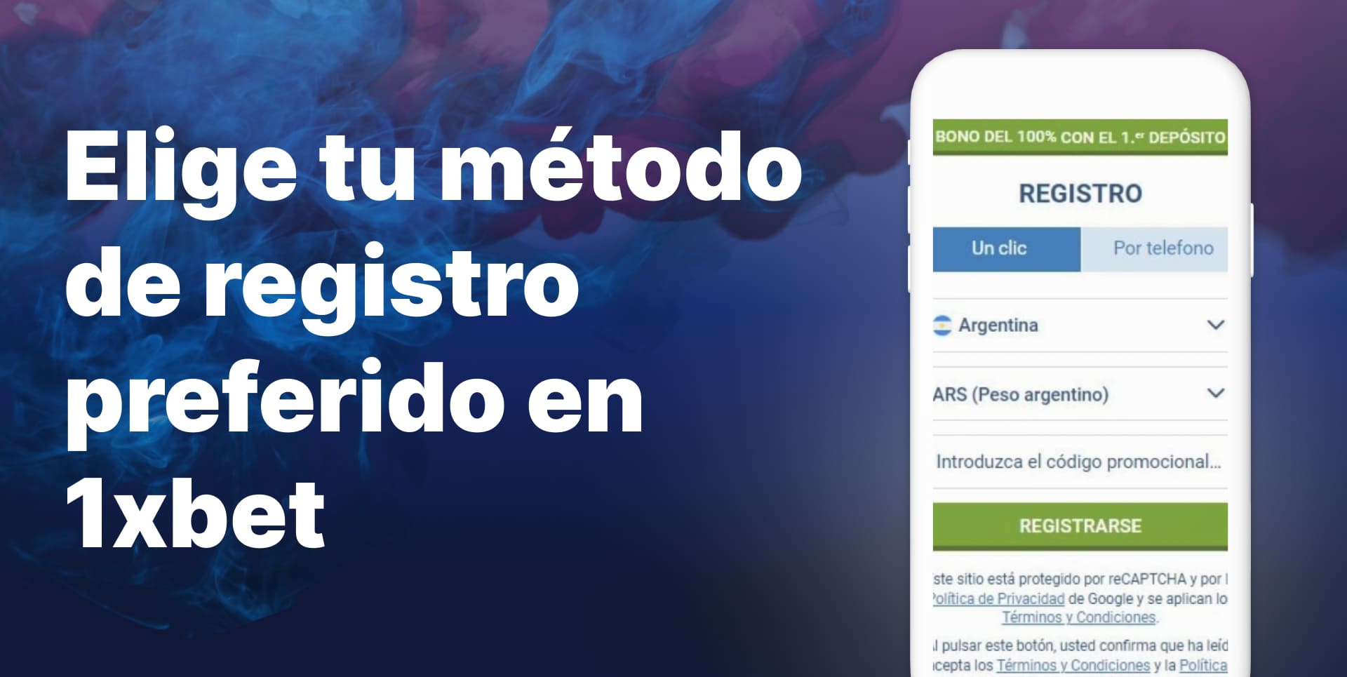 Es muy importante completar el proceso de registro en línea de 1xbet.