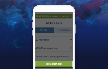 Cómo comprar una cuenta en 1xbet Argentina en la aplicación móvil paso 4